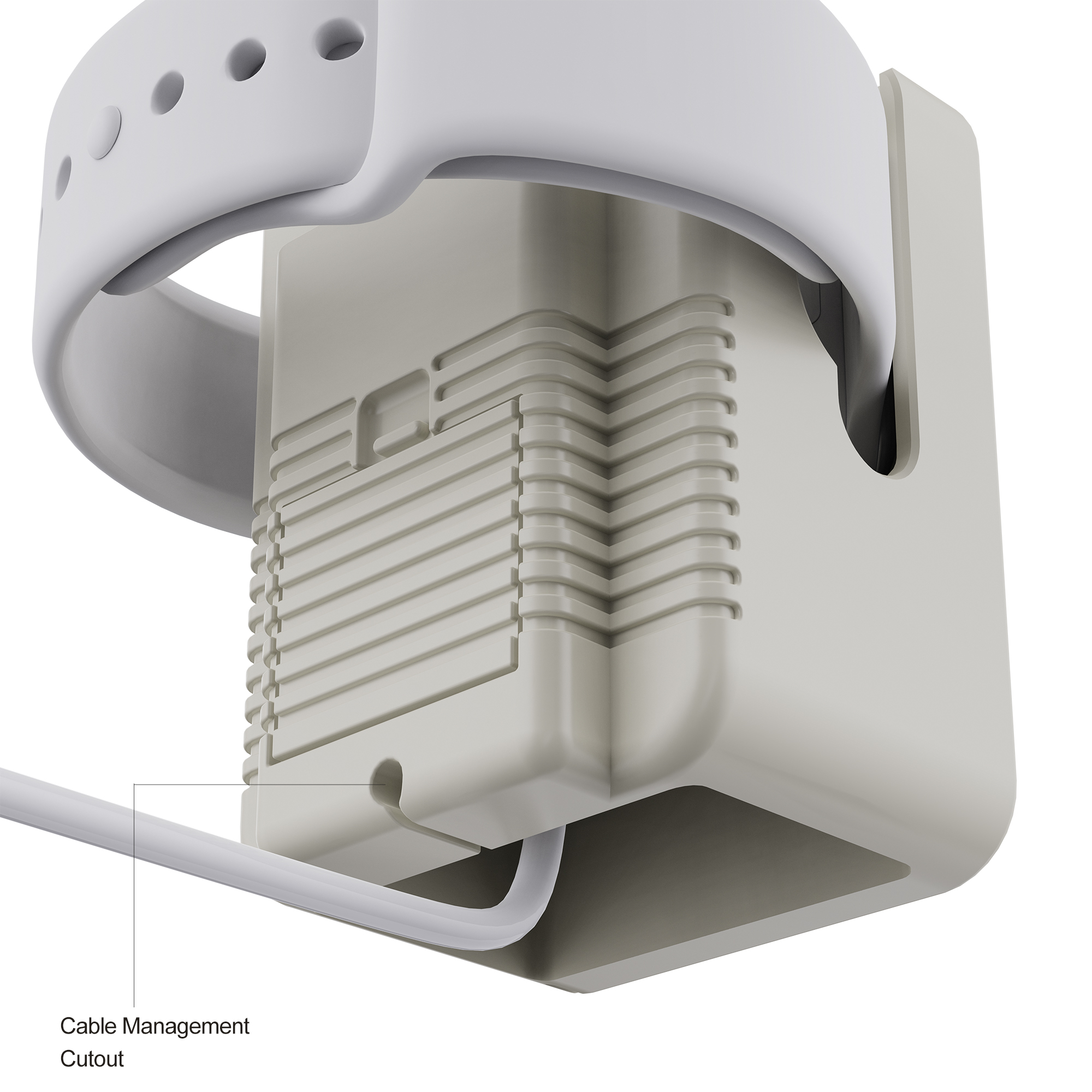Silicone Charger StandFor Apple Watch 8 7 6 5 4 3 SE 45MM Charging Dock Holder Game Console Bracket Base
