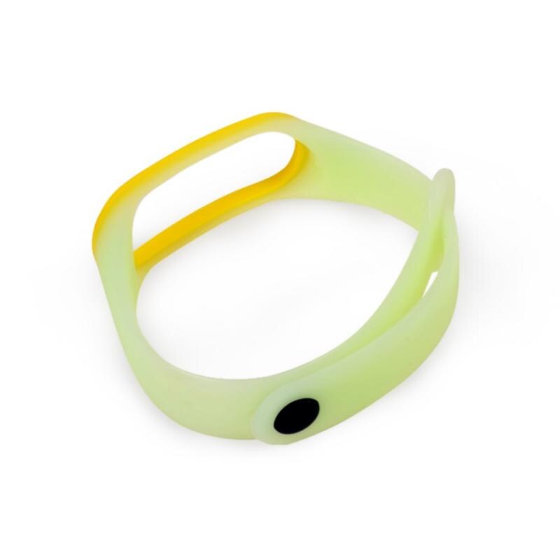 Lichtgevende Siliconen Zachte Polsband Vervanging Band Voor Xiaomi Mi Band 5 Smart Band Accessoires Voor Xiaomi Mi Band 5