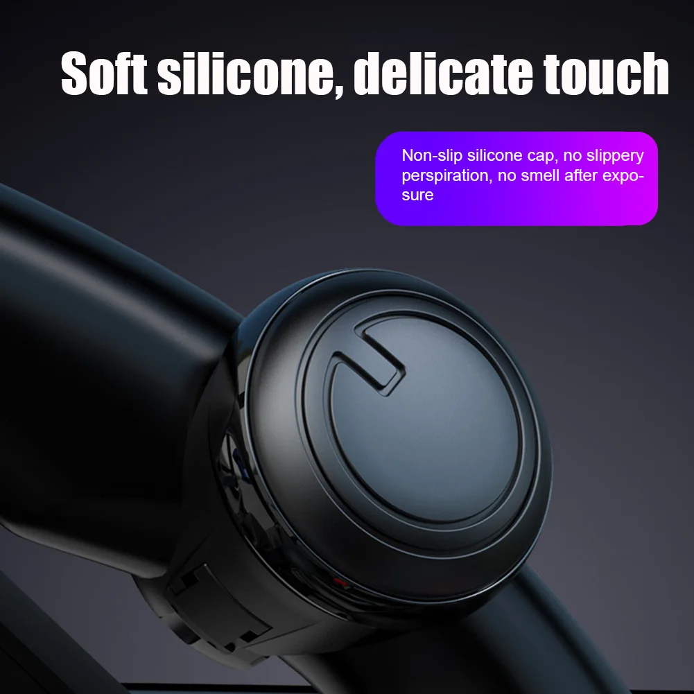 Volante girevole Booster Spinner Manopola Rotazione di 360 gradi Cuscinetto in metallo Maniglia di alimentazione a forma di sfera Adatto a tutte le auto