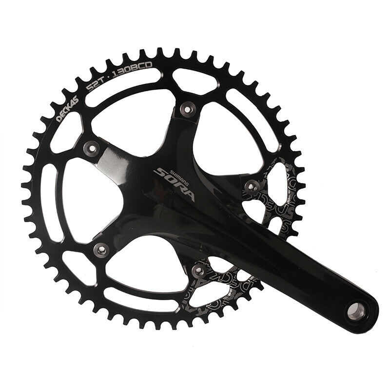 Shimano Sora-pédalier avec Deckas 3503mm, 170 BCD 50T 52T 54T 56T 58T, couronne avec support inférieur 130 BB
