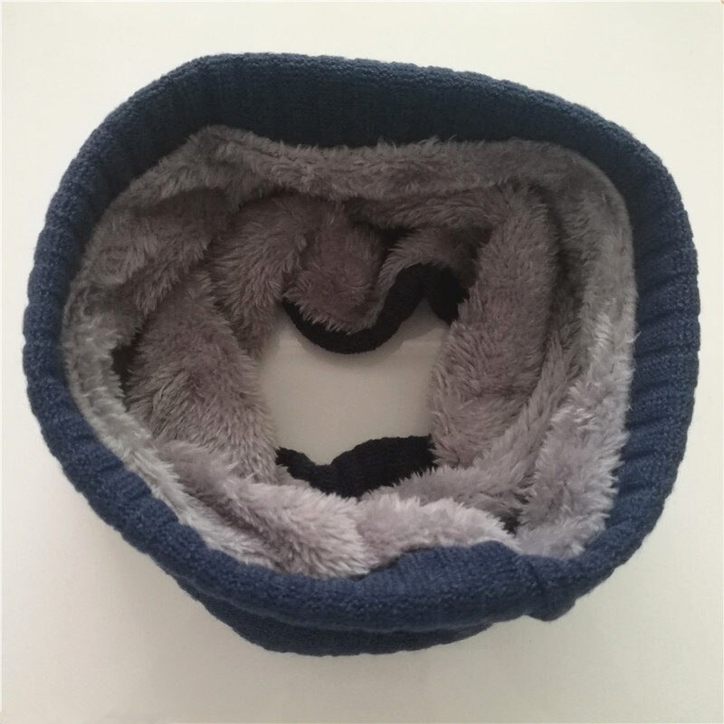 Nieuw solid Sjaal Voor Kinderen Warm Baby Sjaals Meisjes Winter Sjaal Voor Kinderen Wollen Kraag Sjaals