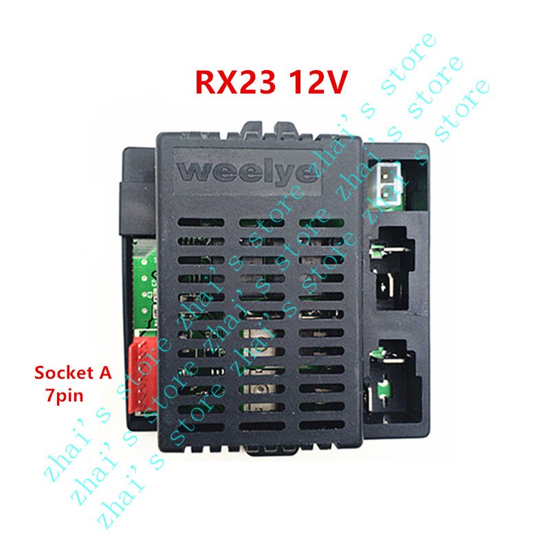 Weelye RX23 Of RX18 Kinderen Elektrische Speelgoed Auto Bluetooth Afstandsbediening Met Gladde Start Functie 2.4G Zender: RX23 A