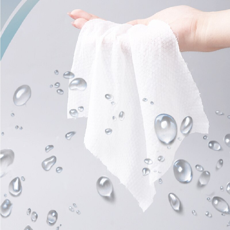 50/80 Stuks Wegwerp Gezicht Handdoek Make Katoen Pads Nonwoven Reiniging Katoen Tissue
