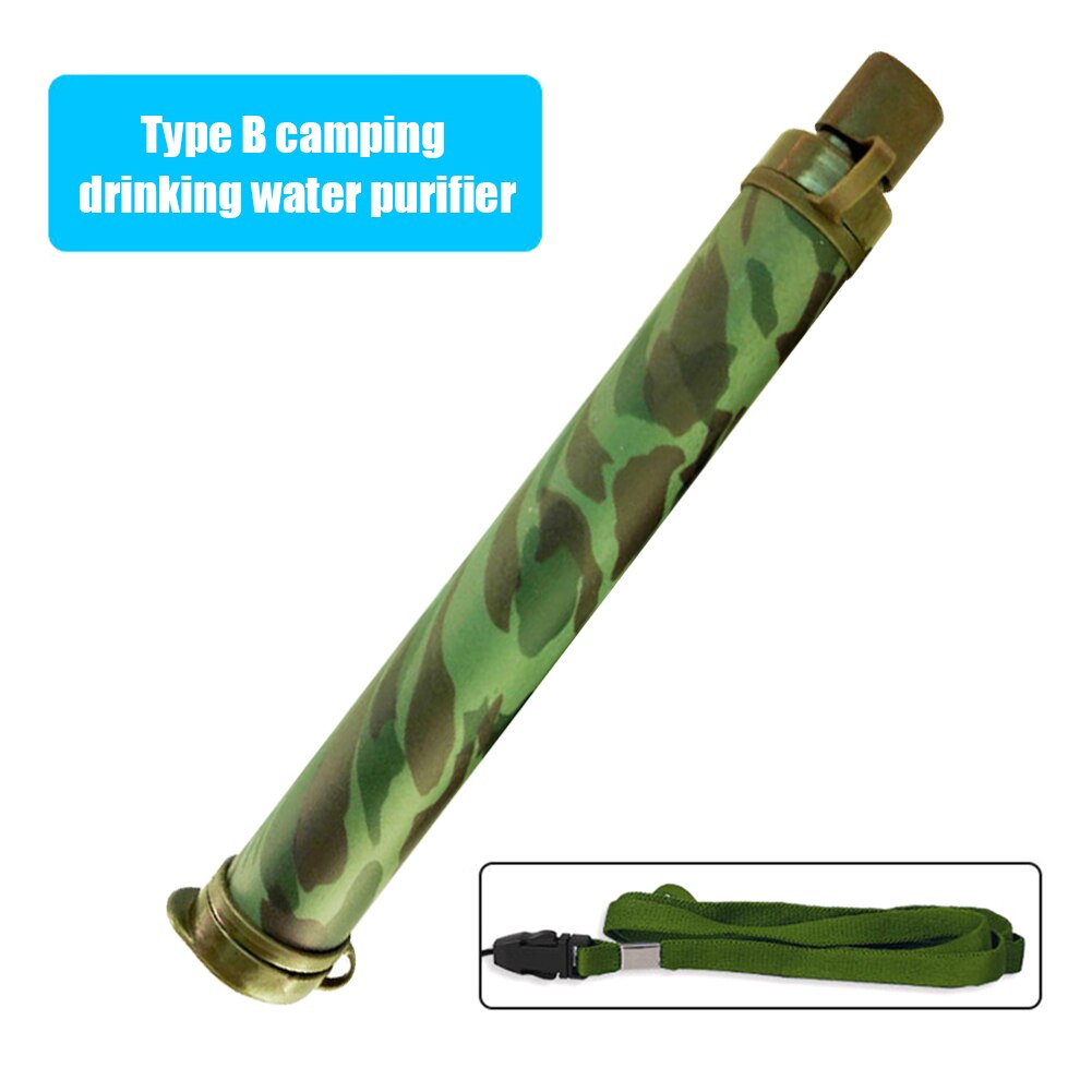 Système de Filtration Portable pour paille, filtre de paille, purificateur d'eau, extérieur, vie sauvage, urgence, randonnée, eau potable