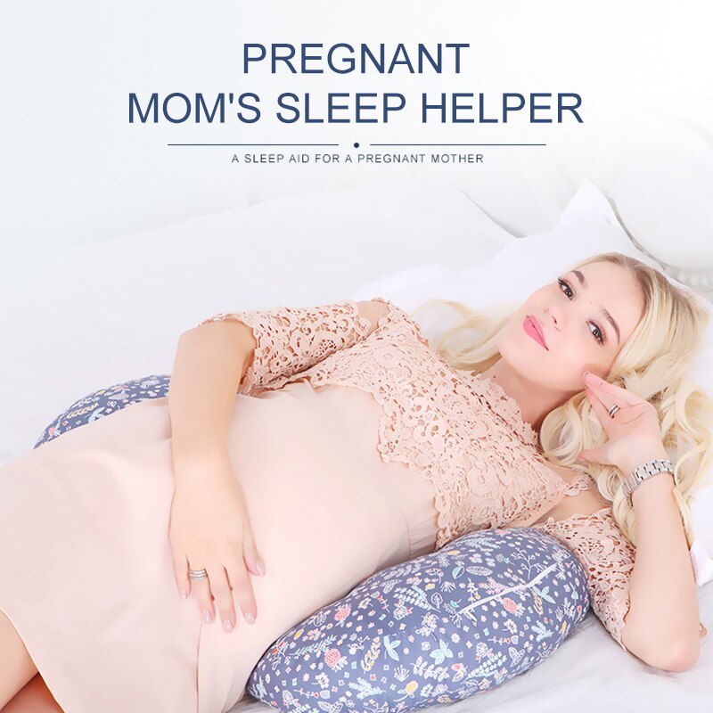 Femmes enceintes oreiller taille côté sommeil oreiller multi-fonction en forme de U fournitures de sommeil oreiller estomac ascenseur