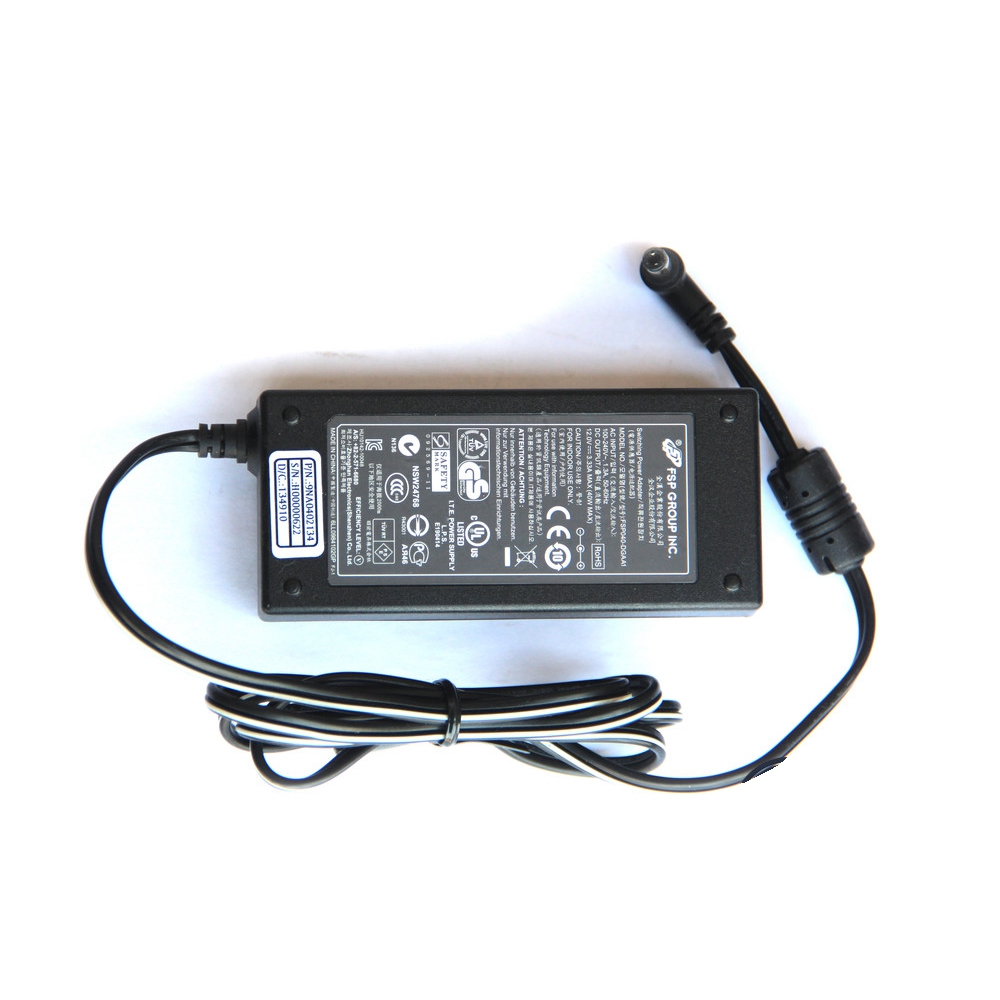 AC DC Adapter FSP 12V 3.33A FSP040-DGAA1 40W Switching Power Supply Charger Adaptor With Cable Cord: WHITE