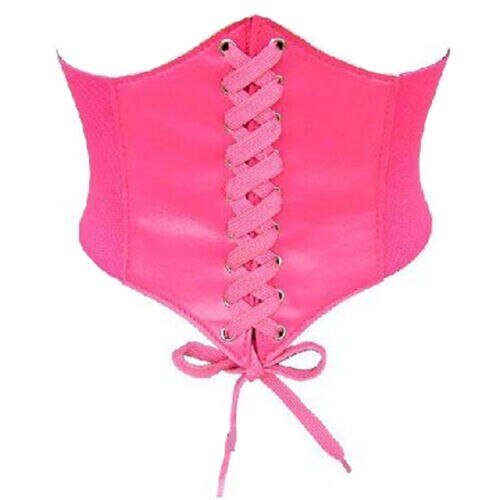 Cinturón moldeador de cuerpo con hebilla para mujer, cinturón de cintura ancha debajo del pecho, y