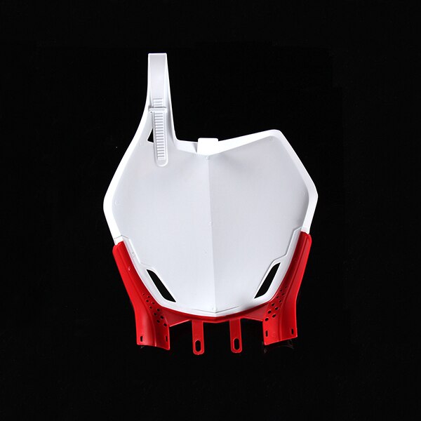 Merke universal front nummerplateholder dobbel farge for - crf yzf wrf kxf klx motorsykkel pit dirt bike motocross: Rød