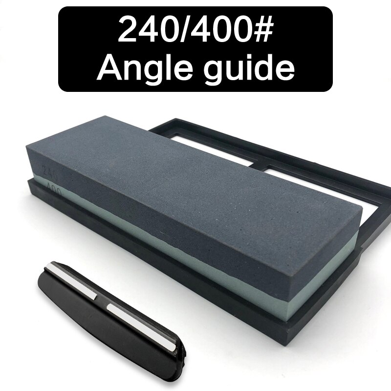 240~8000Grit sharpening stone Angle guide knife sharpener grinding whetstone apex egde blade sharpening system: 240 400set