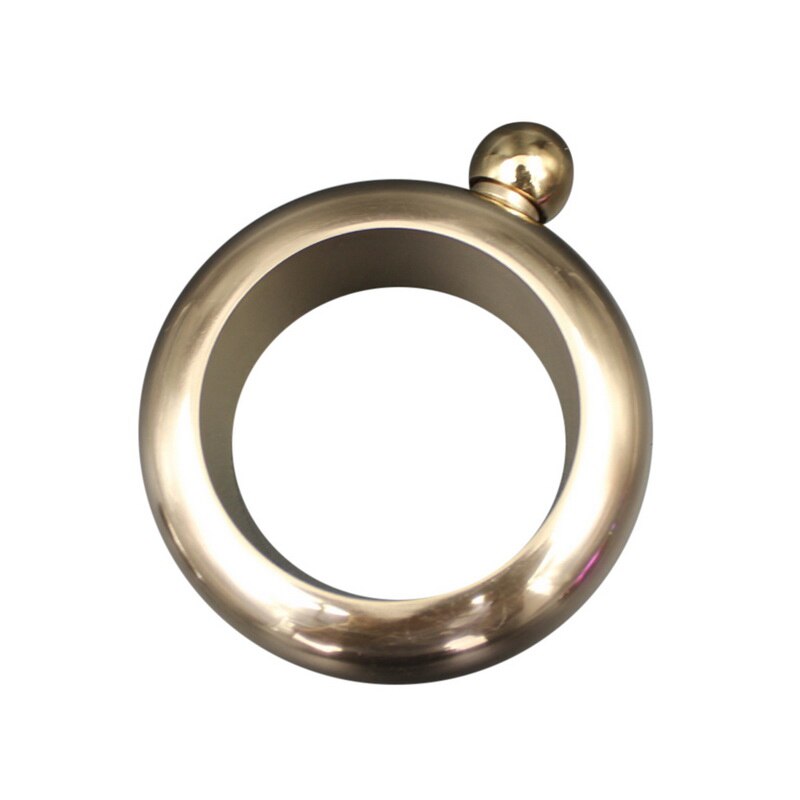 Portable hanche fiole entonnoir Bracelet cruche 3.5oz vin mélangé bouteille alcool Bracelet en acier inoxydable Camping Flagons Drinkware approvisionnement: Copper plating