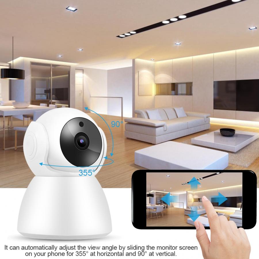 Sikkerhedskamera 1080p 720p wifi ip babycam 2-- vejs intercom babypleje monitor indendørs hjem ptz kamera 110-240v