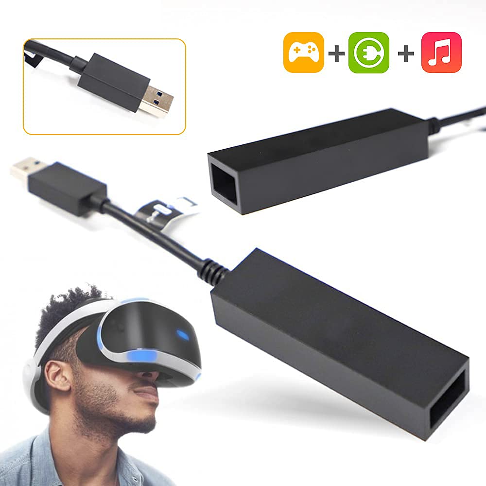 Adaptador de cámara conector para PS VR mini adaptador macho a hembra para PS5 PS4 VR