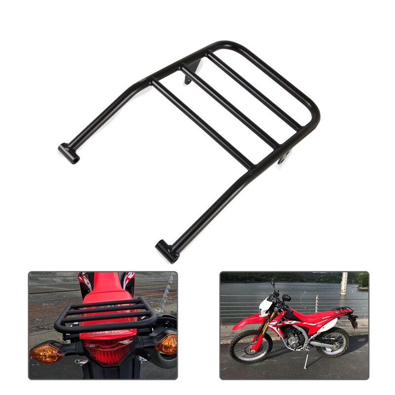 Rear Luggage Rack Seat Luggage Shelf Holder for Honda CRF250L CRF250M Fender Saddlebag Cargo Shelf Bracket