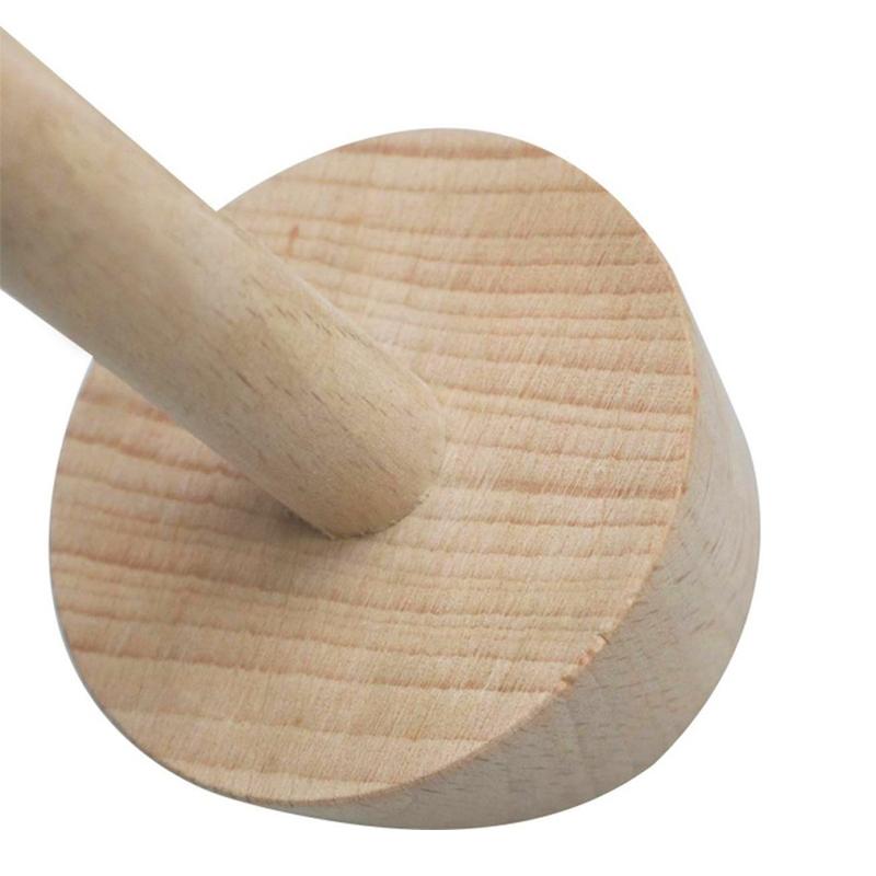 Moule pour tarte aux œufs Double face en bois, moule de cuisson pour pâtisserie