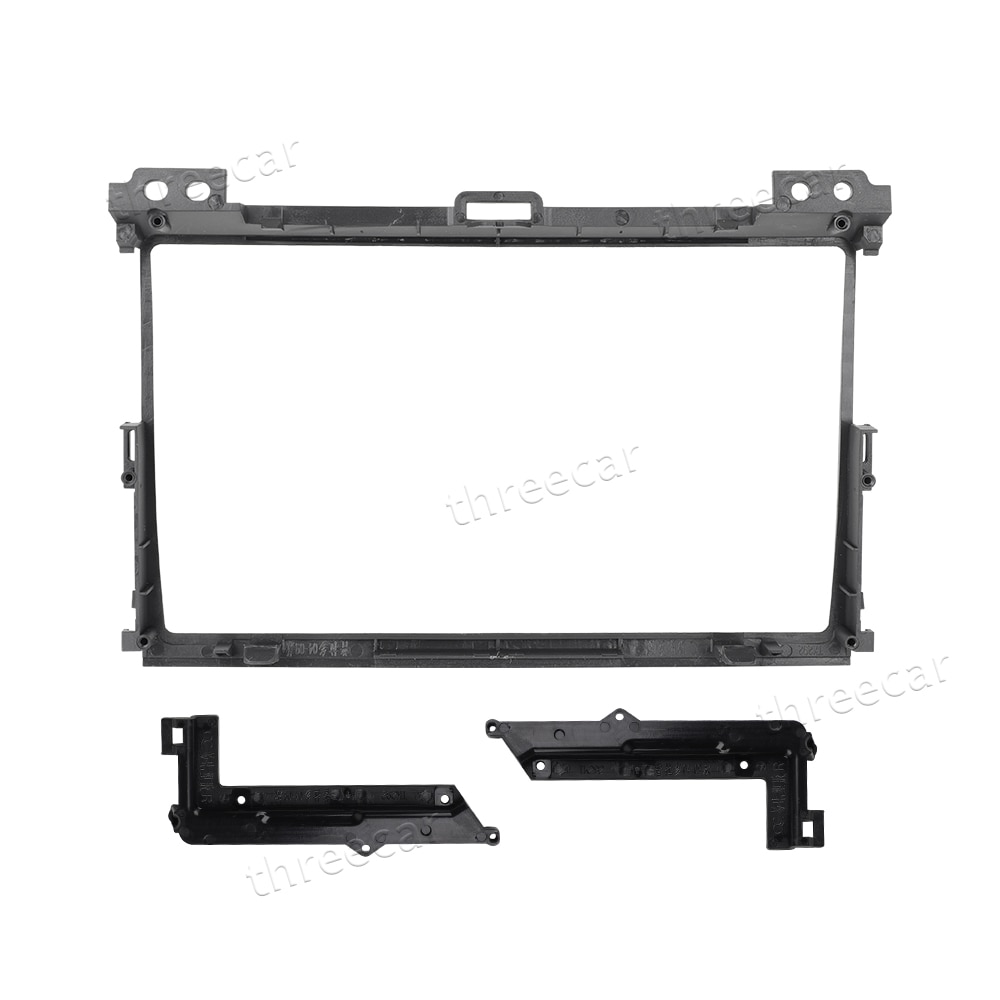 2Din Car Radio Fascia Frame Fit for Toyota LAND CRUISER Prado 120 2003 Android GPS Panel Dash Frame Kit Mounting Frame