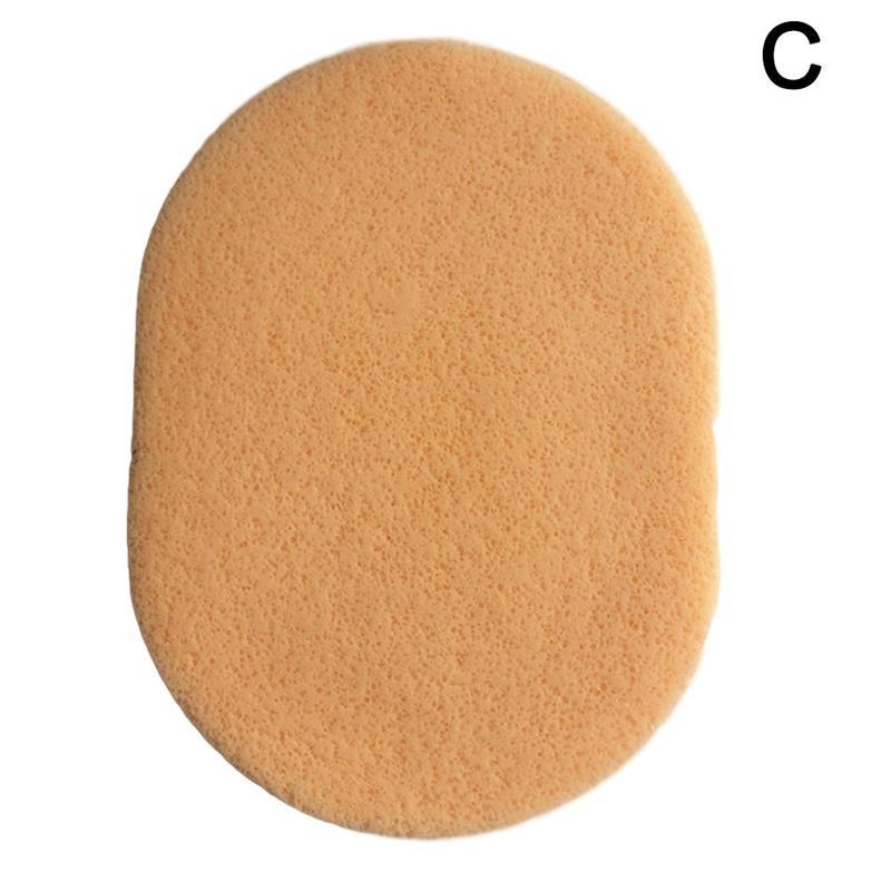 Esponja para cosméticos Konjac Konnyaku Natural, limpieza profunda del rostro, maquillaje en polvo, herramientas de 6 colores: C