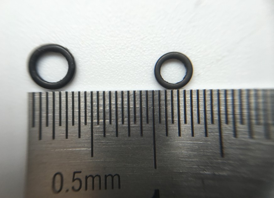 Rompin 100 stk karpe fiskerigge hurtig skift rund rig ringe fiskerigge o ringe 3.1mm & 3.7mm