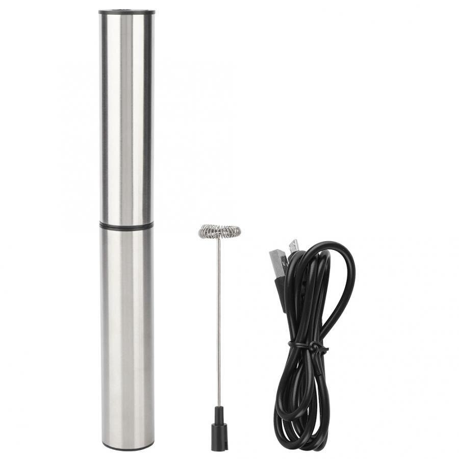 Elektrische Melkopschuimer Usb Oplaadbare Elektrische Eiklopper Melk Koffie Thee Roer Bar Automatische Melkopschuimer Tool 5V