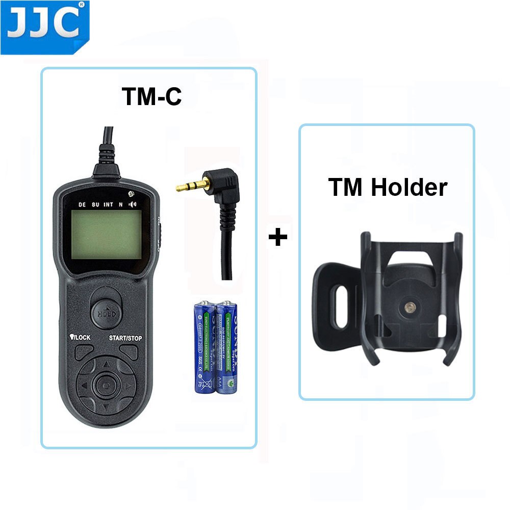 JJC Intervalometer Timer Remote Control Controller Shutter Release for Canon EOS R5 R6 850D 750D 700D 90D 80D 70D 5D Mark II III: TM-C