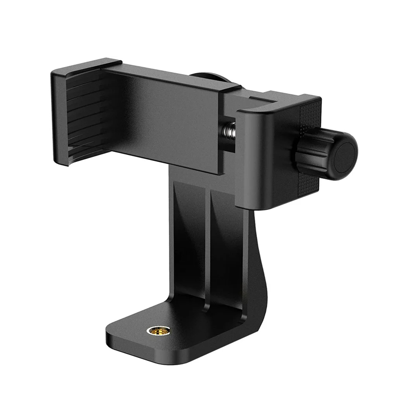 360-stopniowy uniwersalny klips do telefonu komórkowego kompatybilny z uchwytem na statyw iphone ze śrubą 1/4 Uchwyt na telefon komórkowy Adapter do statywu biurkowego: Default Title