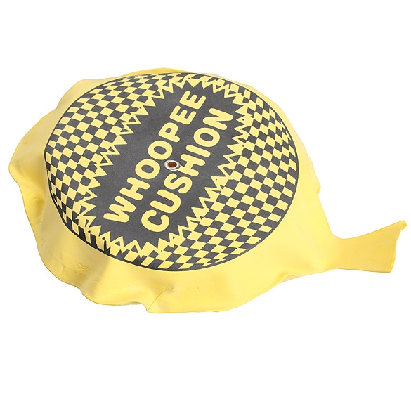 1Pc Willekeurige Kleur Grappige Whoopee Cushion Trick Fun Scheet Pad Kussen Jokes Knevels Pranks Maker Hallowmas Goederen April Fools speelgoed