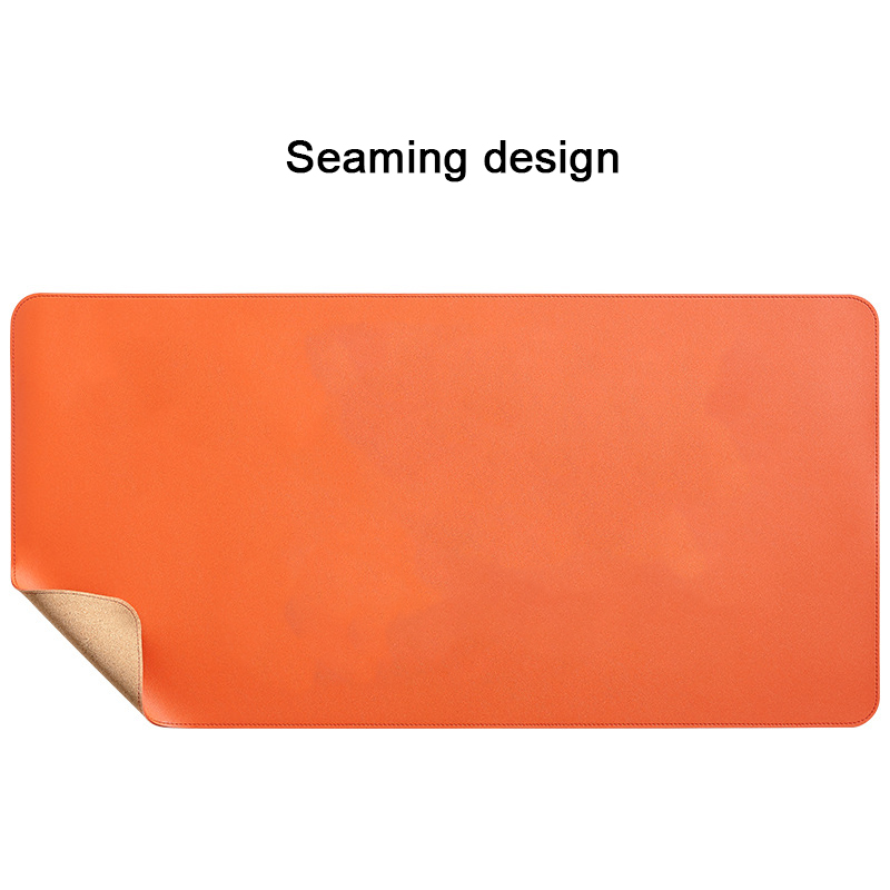 Alfombrilla de ratón de corcho Natural suave, alfombrilla de escritorio antiincrustante de PVC, impermeable, para teclado XXL, para escritorio de escritura,