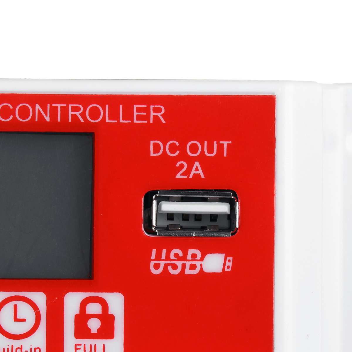 20A 12V/24V AUTO Solar Charge Controller LCD Display PWM USB Solar Panel Regulator Charge Controller