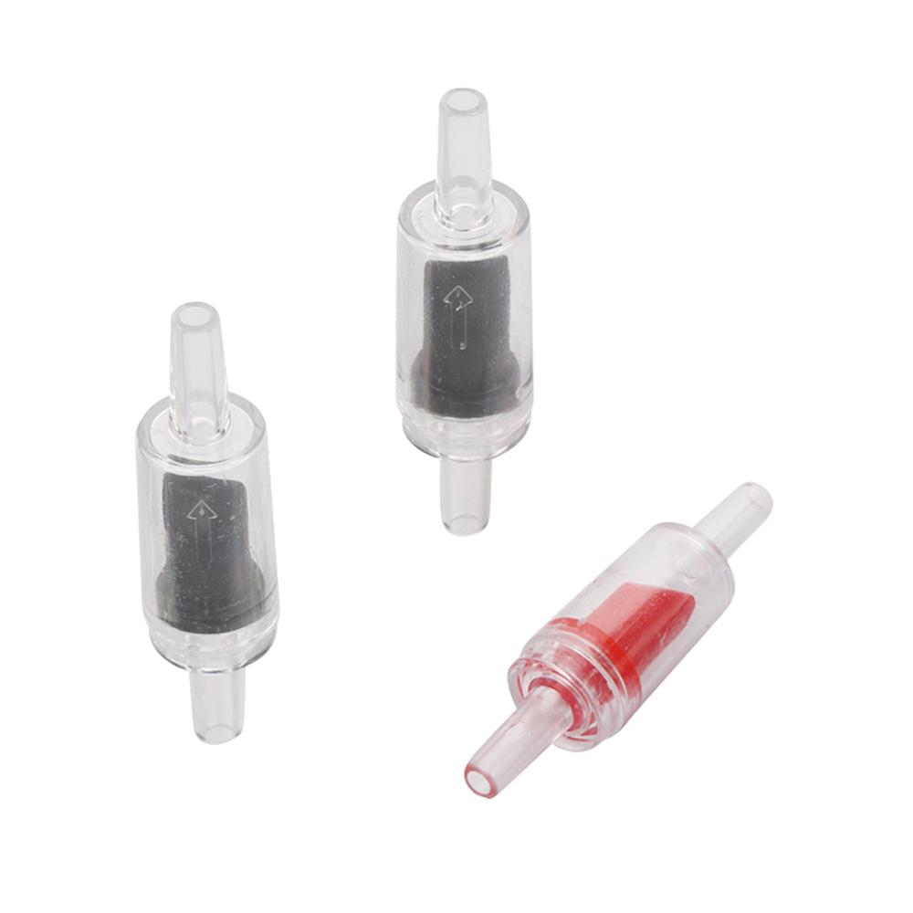 Air Pump Stop Water Plastic One Way Non-Return Check Valve Aquarium Fish Tank Air Check Valves Aquarium Accessories 200 Pcs