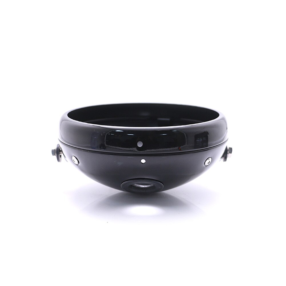 Universal 7" Led Car Motorcycle Headlight Shells 7 inch led Light Housing Bucket For KAWASAKI Honda Yamaha Chopper Cafe Racer: Only Gloss housing