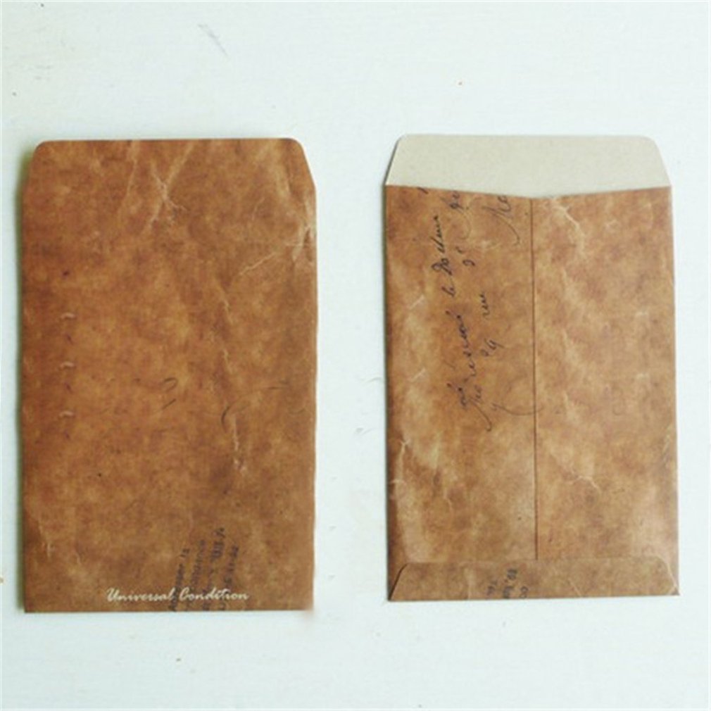 1 st vintage unikt kraftpapper vykort gratulationskort födelsedag brev kuvert bäst för vänner