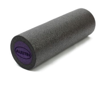 Miljømessig  pe 60 cm 24 tommers lengde yoga treningsklosser rulle pilates skaft skum gym trening innendørs fitness vaskbar unisex: Lilla
