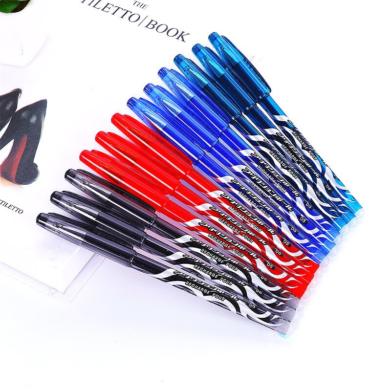 1pcs Clear Color Erasable Mechanical Pencils 0.5mm Lead Holder Drafting Drawing Pencil Leads Writing School Stationery