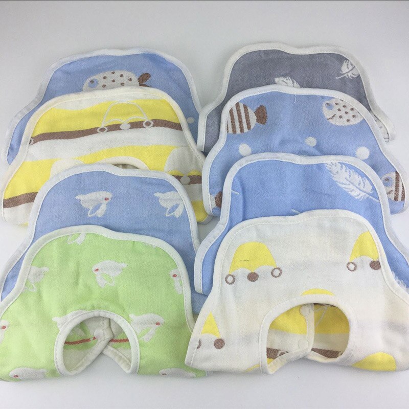 5 Stks/partij Katoenen Baby Slabbetjes Baby Handdoeken Baby Burp Doeken Baby Bib: C boys mixed random