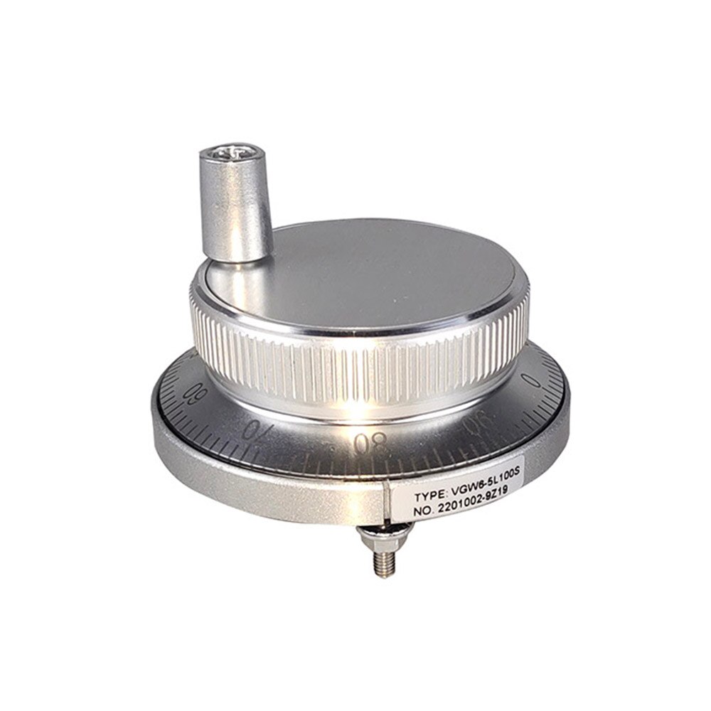 CNC pulse generator handwheel 5V 60mm 100PPR manual pulse generator handwheel rotary encoder electronic 4 terminal 6 terminal