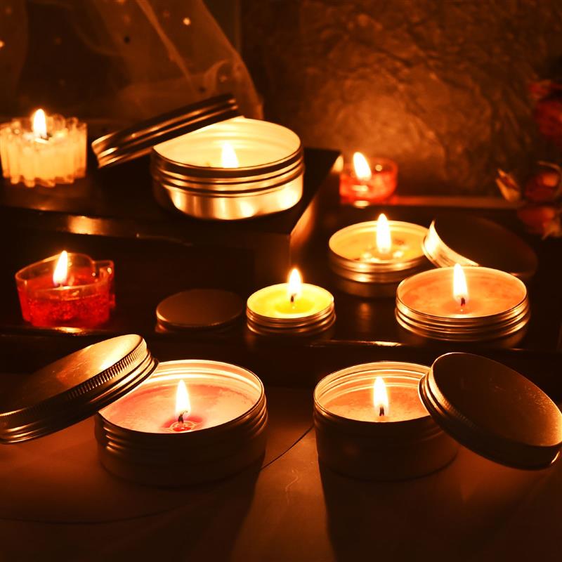 1 Set Candle Making Kit Wicks Sticker DIY Candle Fixator Craft Tools DIY Handmade Candle Set With Cotton Core Holder