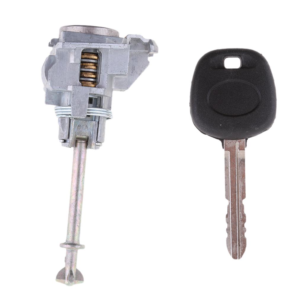 Front Left Door Lock Barrel with Key for Toyota Corolla Car