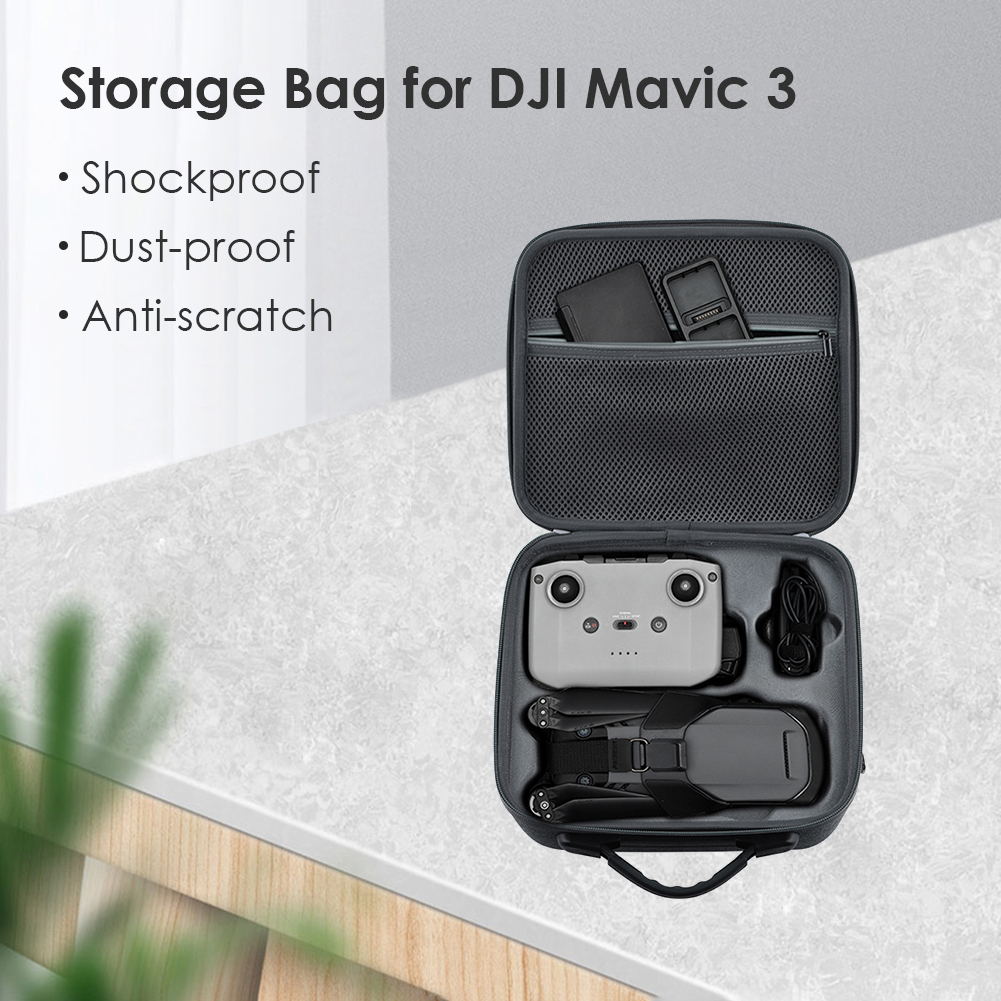 Bolsa de Dron con correa de hombro para DJI Mavic 3, bolso de almacenamiento, estuche de transporte, bolsa cruzada a prueba de golpes