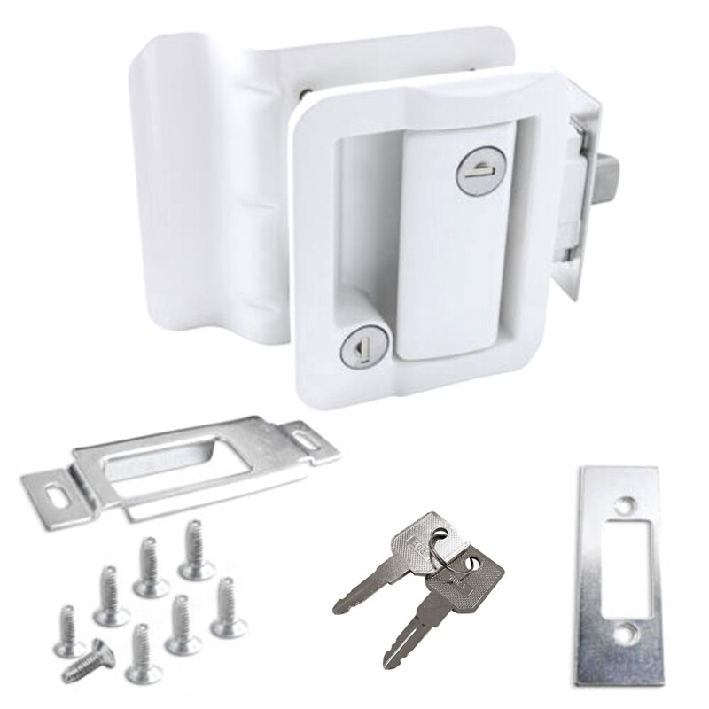 RV Camper Door Lock Latch Deadbolt Lock Entry Side Door Lock