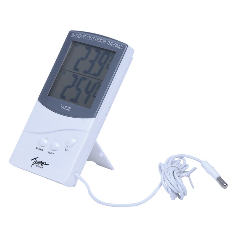 Digital Thermometer Inside Outside Temperature Probe