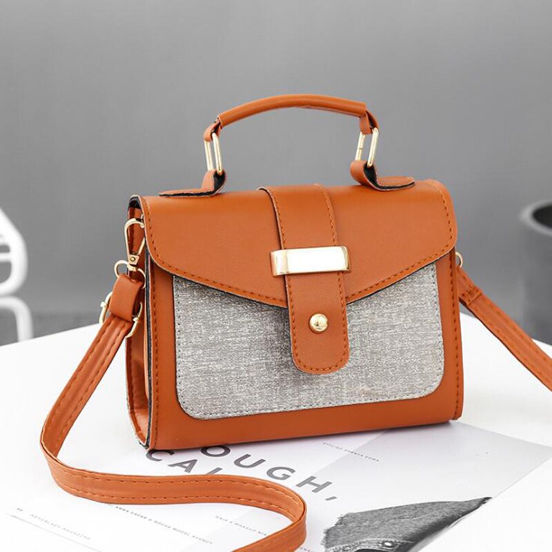 Reprcla Mode Schoudertas Lederen Handtas Kleine Flap Vrouwen Messenger Bags Pu Crossbody Tassen Dames Portemonnee