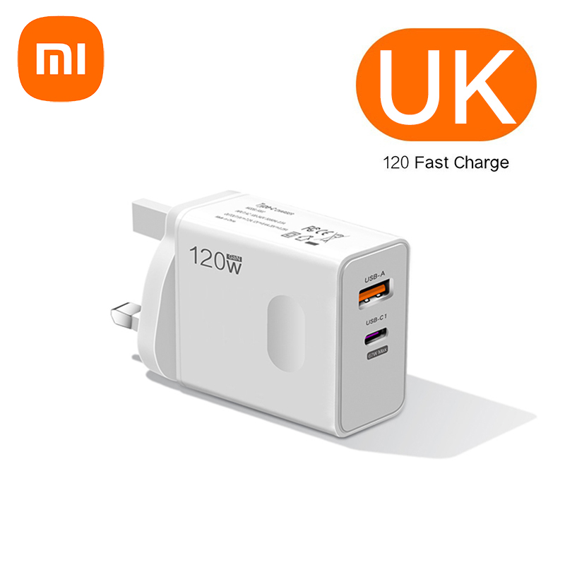 Xiaomi 120W Original Ladegerät Turbo Schnelle EU UNS UK Wand Hypercharge Adapter USB 6A Typ C Kabel für Xiaomi 13 12 11 Ultra Redmi: Gold