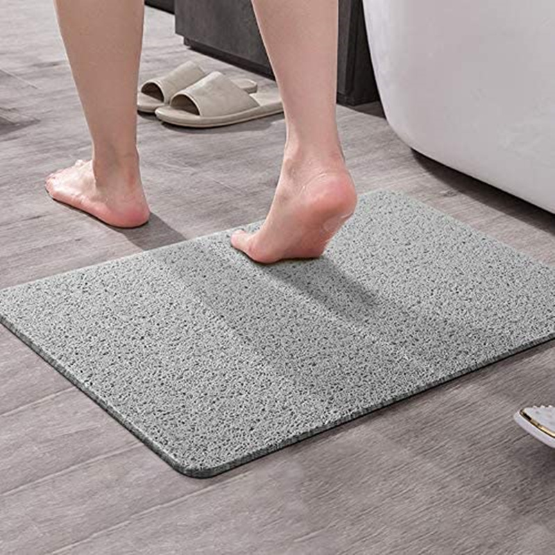 Douche Mat Antislip Comfortabele Bad Mat Met Drainage Apparaat, pvc Loofah Waterdichte Vloermatten Voor Natte Gebieden, Sneldrogende