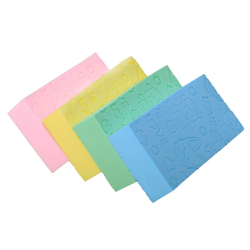 Éponge de bain Ultra douce pour bébé, accessoire de bain exfoliant pour enfant, en coton, à friction, boule de douche