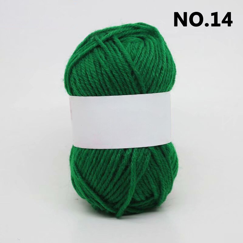 Warm DIY Milk Cotton Blend Yarn Baby Wool Yarn for Knitting Children Hand Knitted Yarn Blanket Crochet Yarn: 14