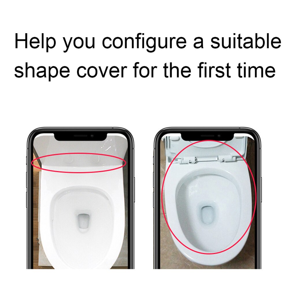 Toilet Close Heavy Duty Elongated Multifunction Round Bathroom Mute Easy To Install White Silent Slow Down Compression Seat