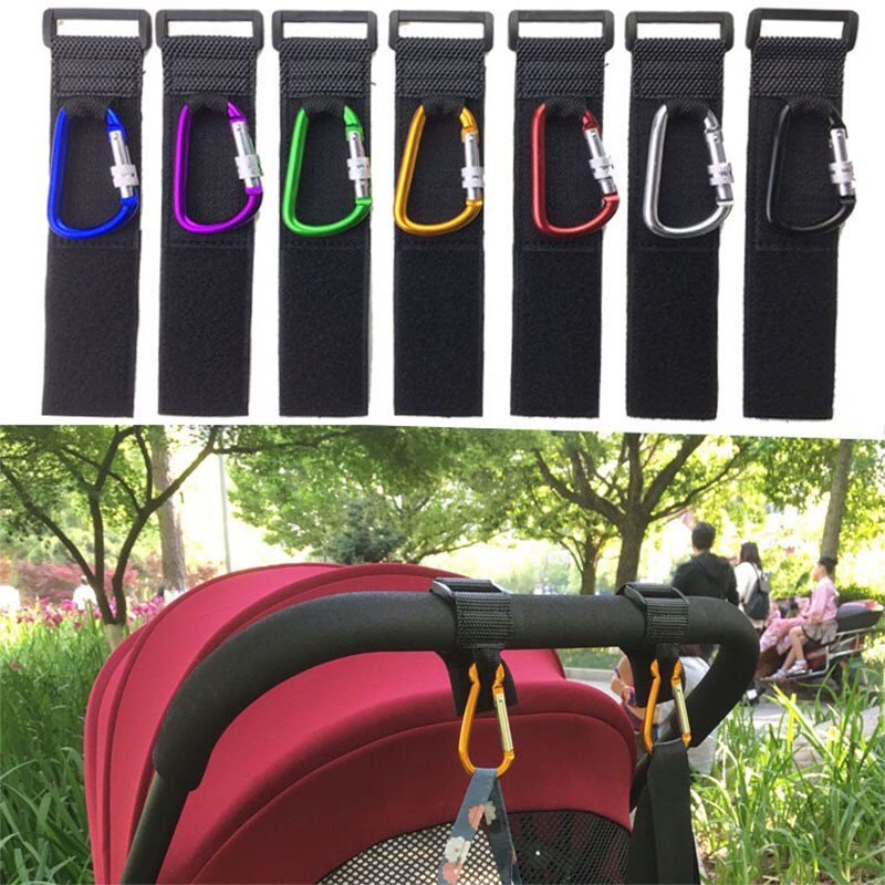 Krogclips til barnevogn universal barnevogn klapvogn krog rekvisitter bøjle metal praktisk krog kørestol barnevogn baby klapvogn tilbehør