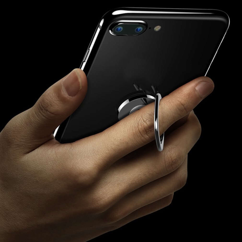 Finger Ring Holder 360 Degree Mobile Phone Smartphone Finger Stand Holder Round Phone Ring Car Mount Stand