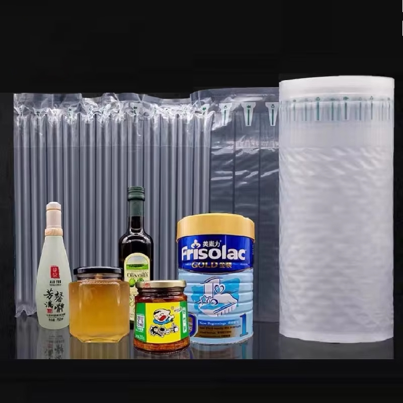 Air Column Inflatable Bubble Bag Shockproof Logistics Buffer Fragile Bale Cushion Packaging Roll Film Protection Mailer