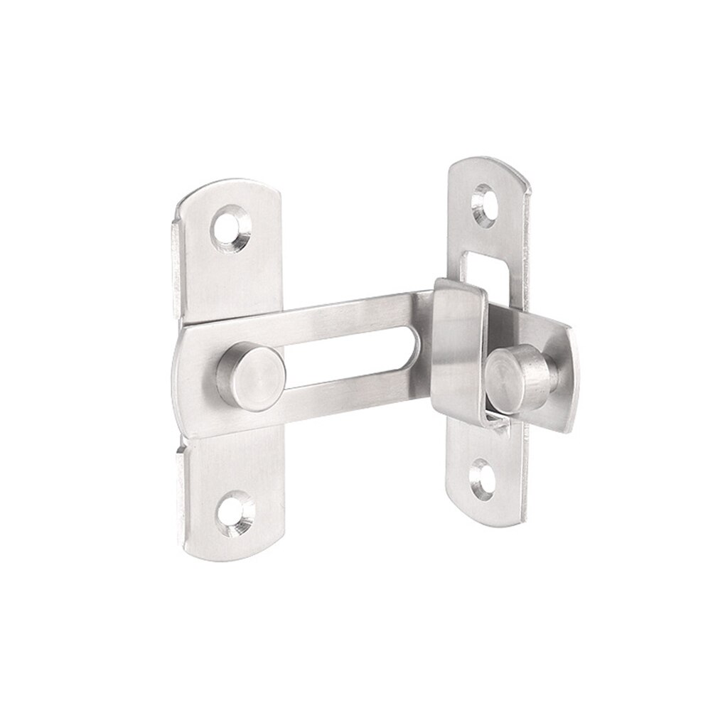Stainless Steel Safety Door Lock Protection Door Latch Lock Buckle Anti-Theft Thickening Bolt Lock Left Right Open Home Hardware: L 70X41X20mm