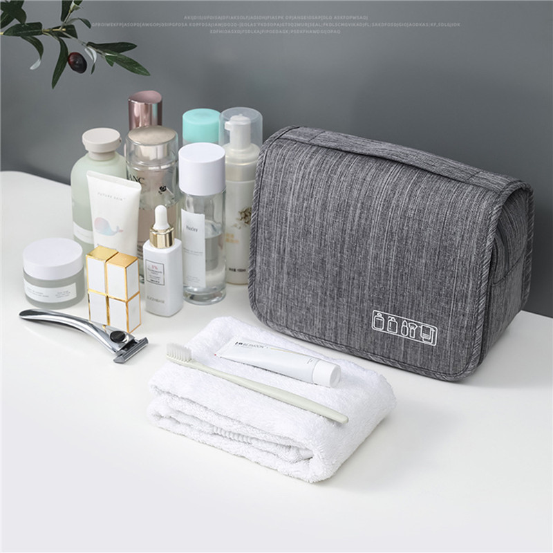Neceser grande de viaje para hombre y mujer, neceser colgante para cosméticos, neceser de belleza, organizador de accesorios, bolsa de lavado